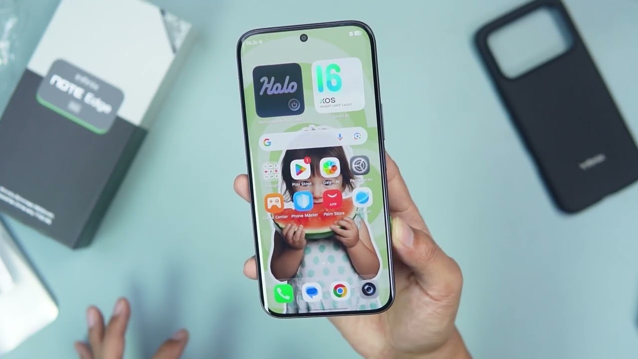 UNBOXING INFINIX NOTE EDGE 5G INDONESIA | Tipis?