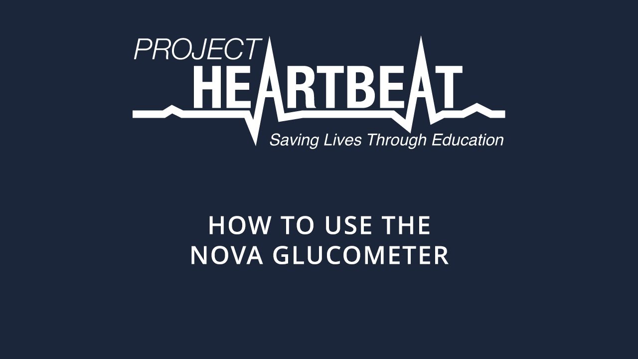 How To Use The Nova Glucometer