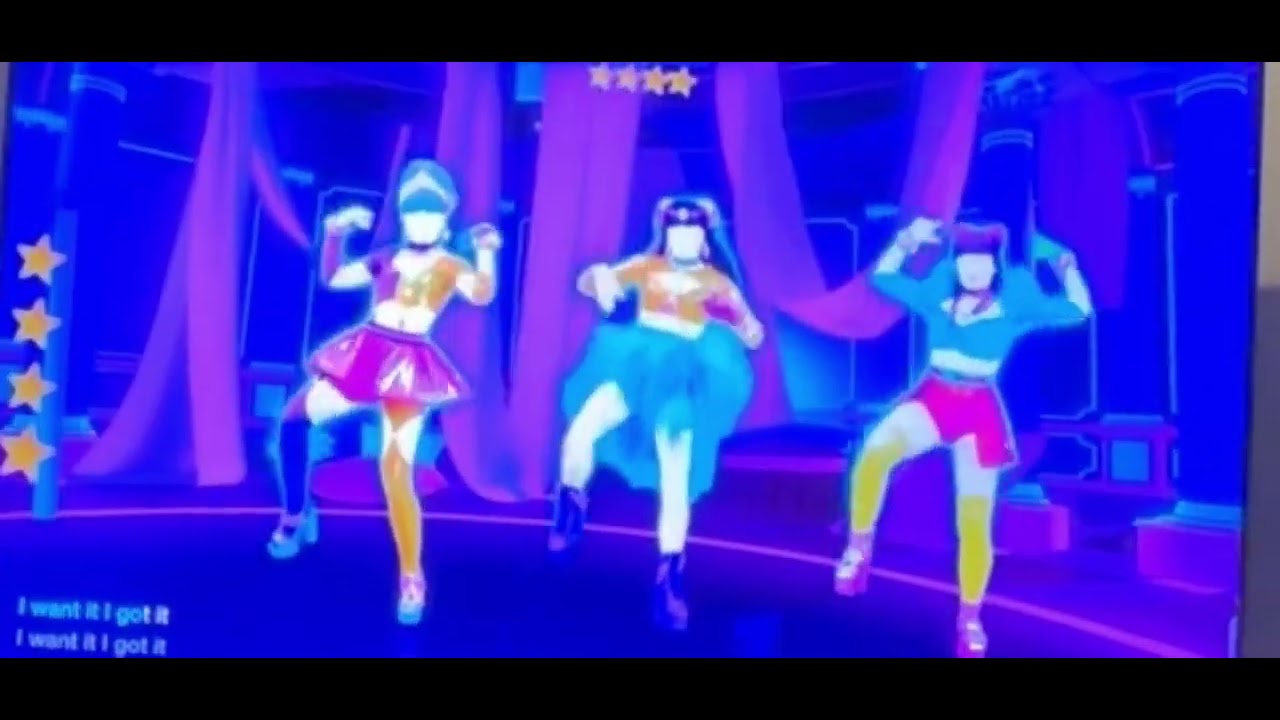 2 songs 🎶 on just dance (7 rings) let’s kill ￼this love )