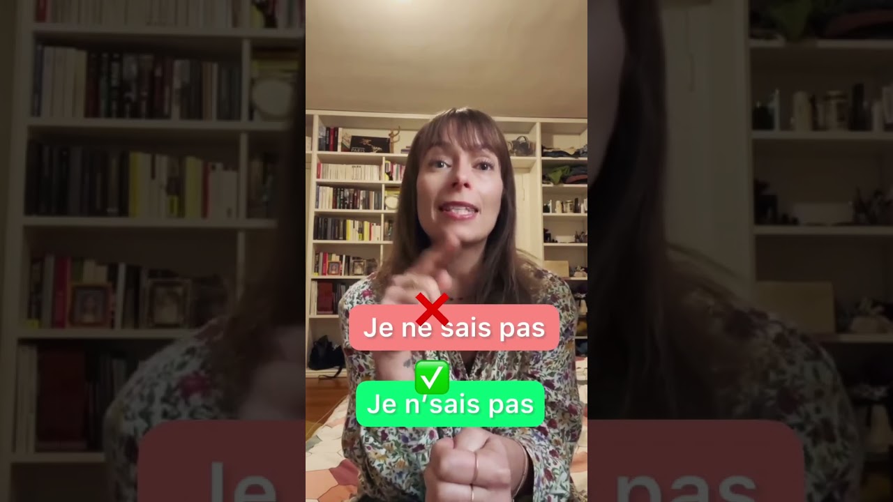 PARLER de fa&ccedil;on NATURELLE en FRAN&Ccedil;AIS! ☺️