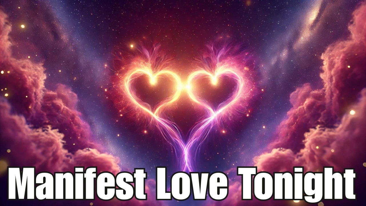 LIVE 528Hz Manifest Love While You Sleep ✨ Attract Your Soulmate & Open Your Heart