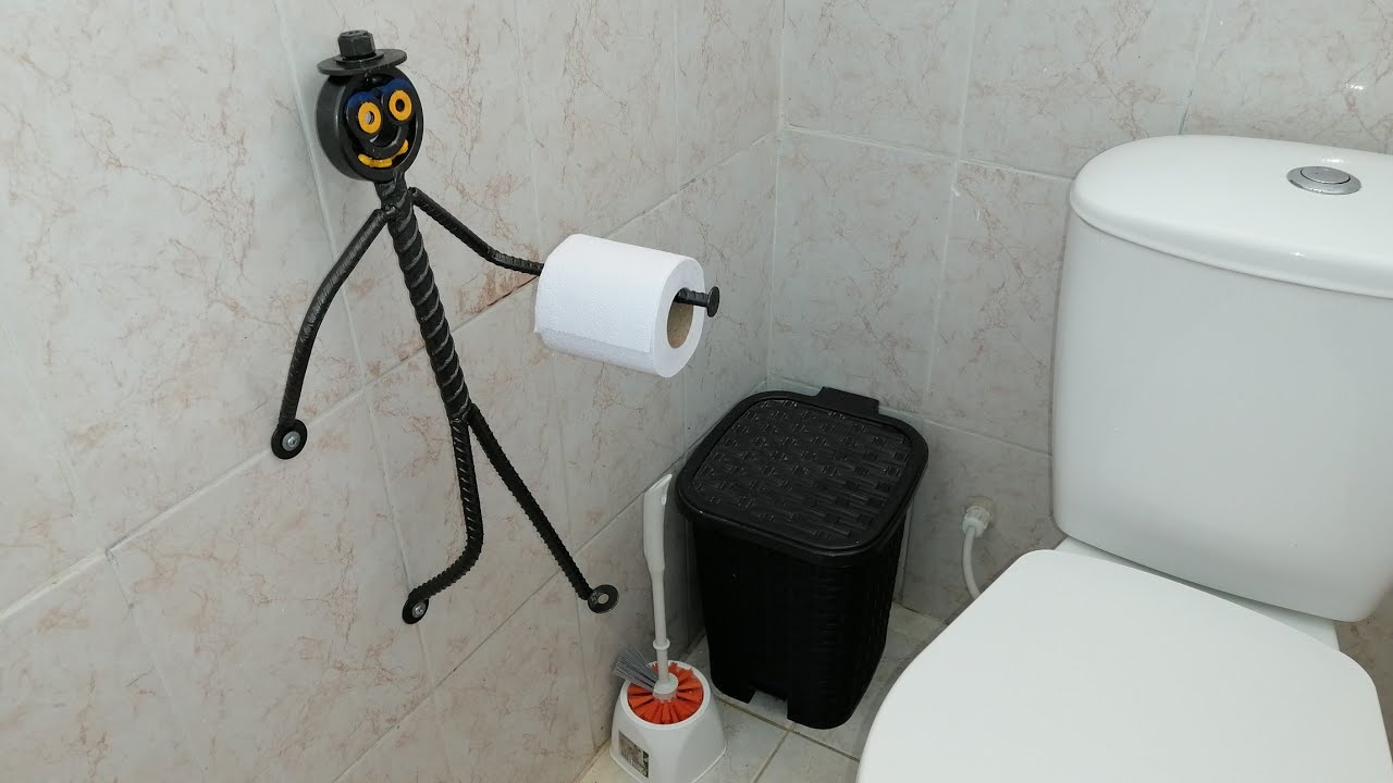 porta papel, satisfying video, paso a paso hombre de hierro