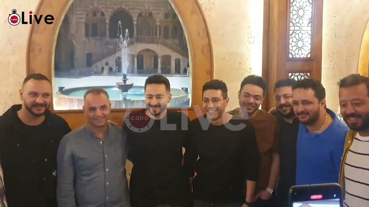 في حفل إفطار جماعي.. حمادة هلال يحتفل مع أبطال المداح 4 بإنتهاء تصويره
