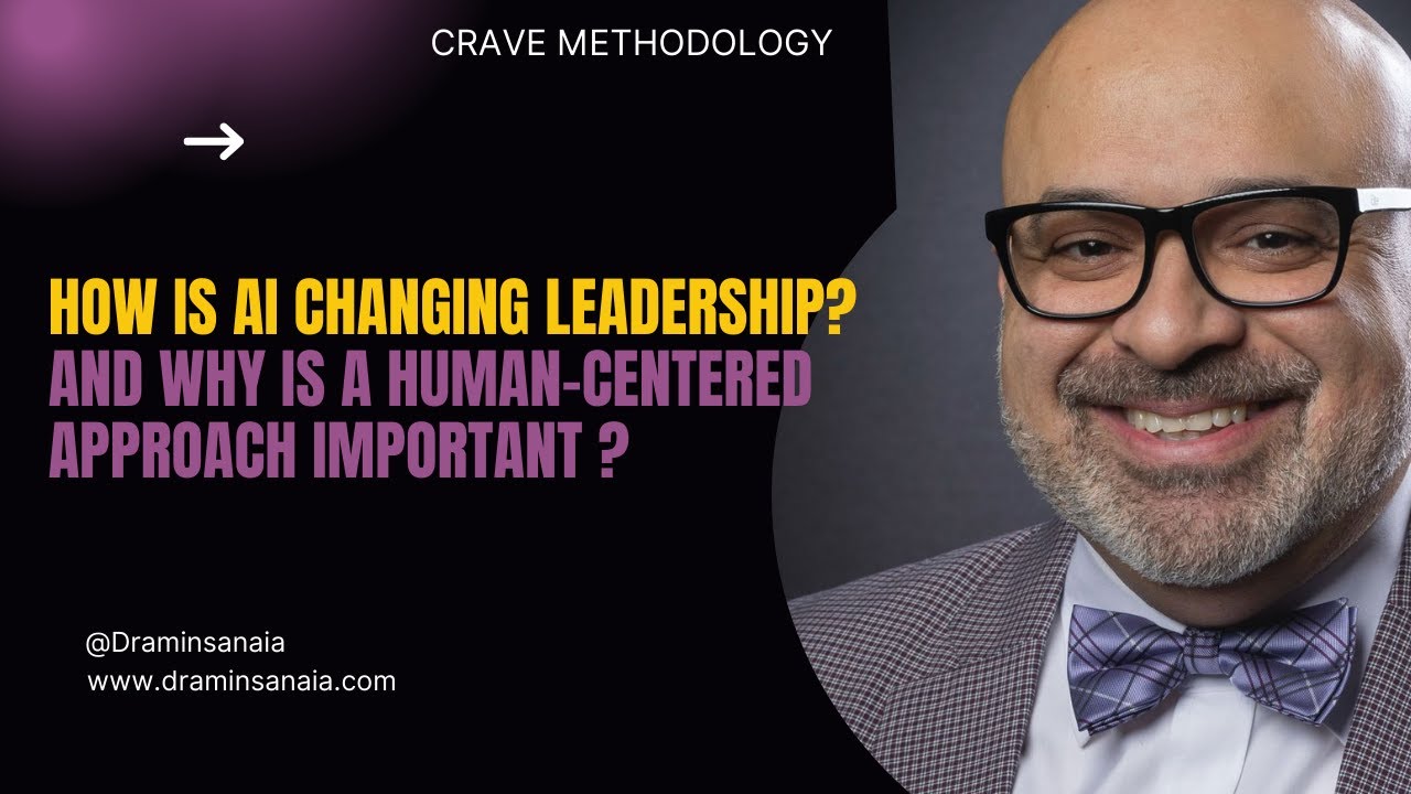 How is AI changing leadership | Why is a human-centered approach important | Dr. Amin Sanaia