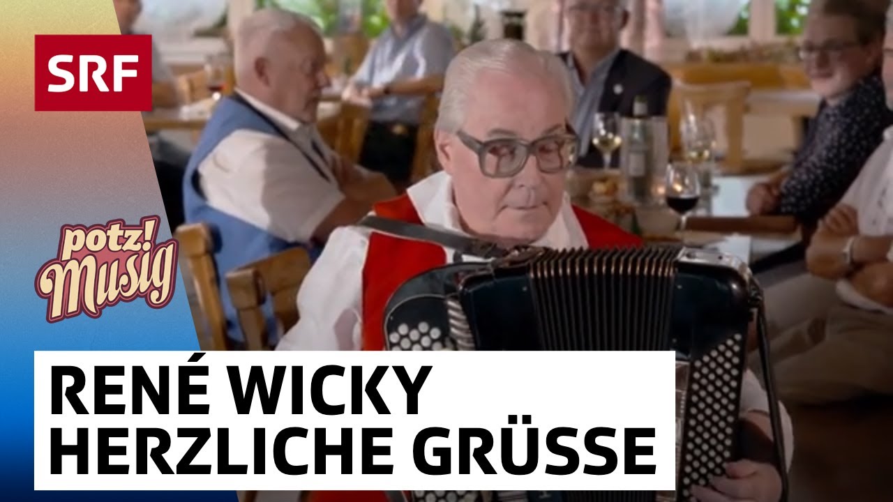 Kapelle Jost Ribary - René Wicky: Herzliche Grüsse | Potzmusig | SRF