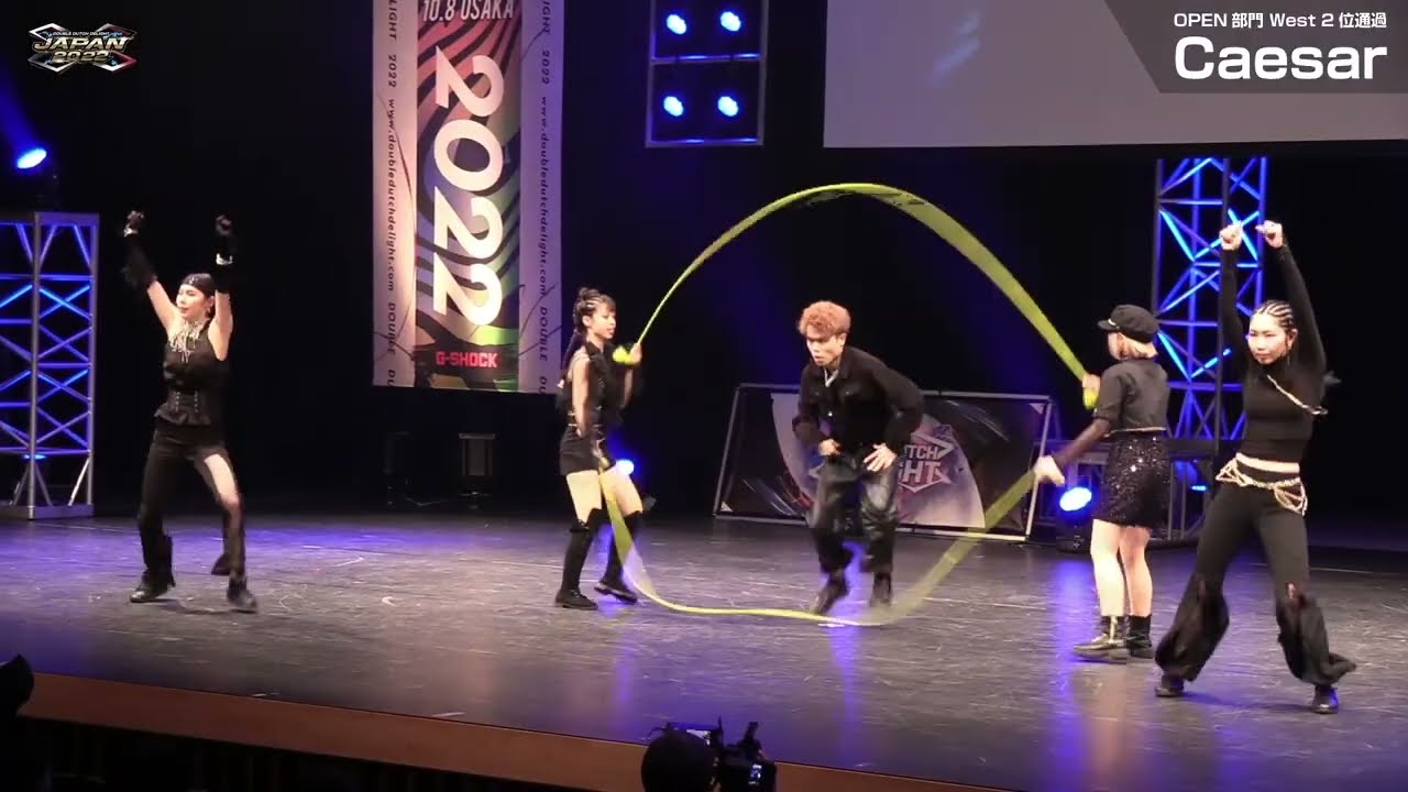 Open 5th Place 『Caesar』 Double Dutch Delight Japan 2022