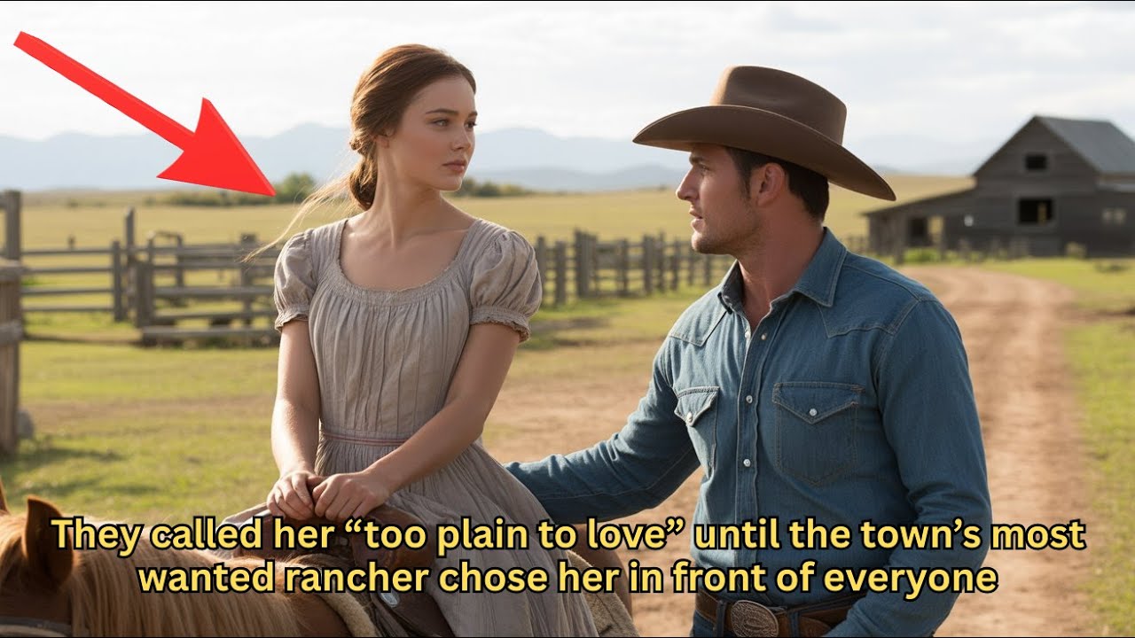 Too Plain to Marry They Called Her — Until the Attractive Single Rancher Let Her Ride Along With Him