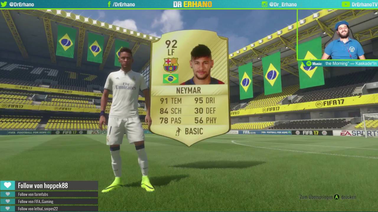 OMG 92er NEYMAR im PACK ! FIFA 17 Ultimate Team !!!