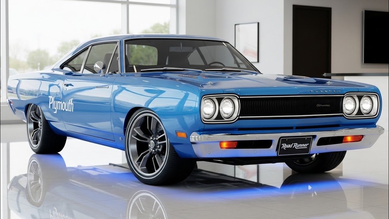 1969 Plymouth Road Runner – The Muscle Car That Ruled the Streets 🇺🇸🔥