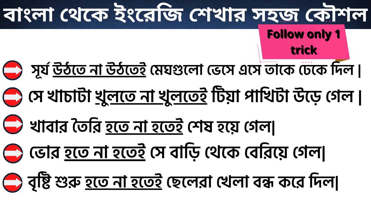 Advanced English Sentence Structure For #daily spoken #english | English Didimoni