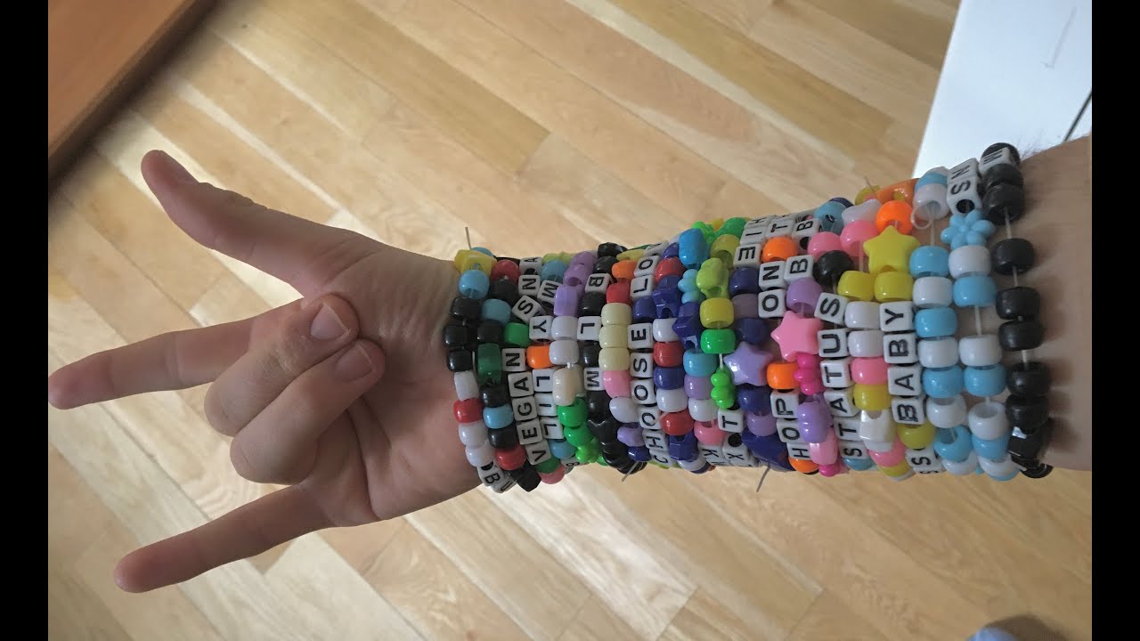 ASMR Kandi Bracelet Making (Soft Spoken)