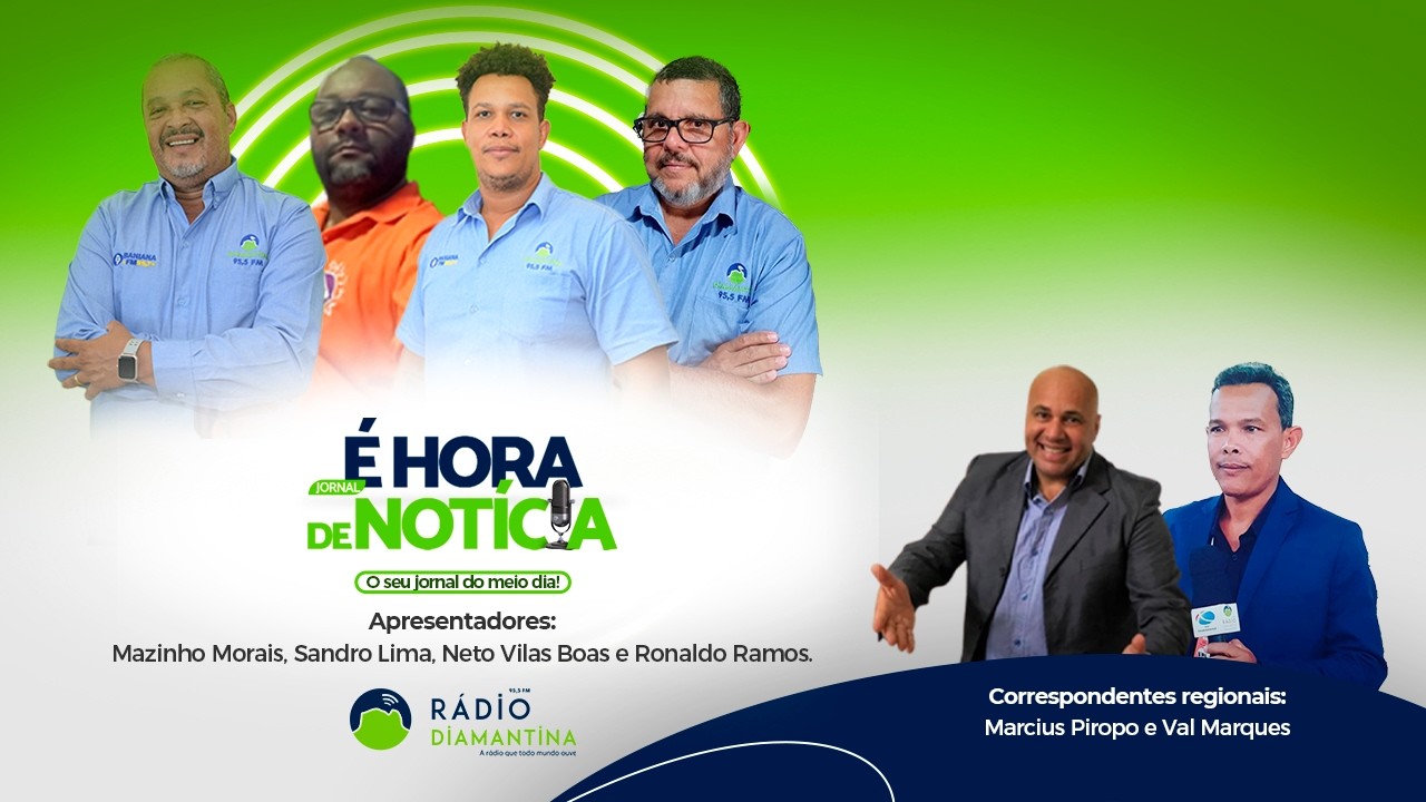 Jornal É Hora de Notícia (06/03) Com: Mazinho Morais, Neto Villas Boas, Sandro Lima e Ronaldo Ramos