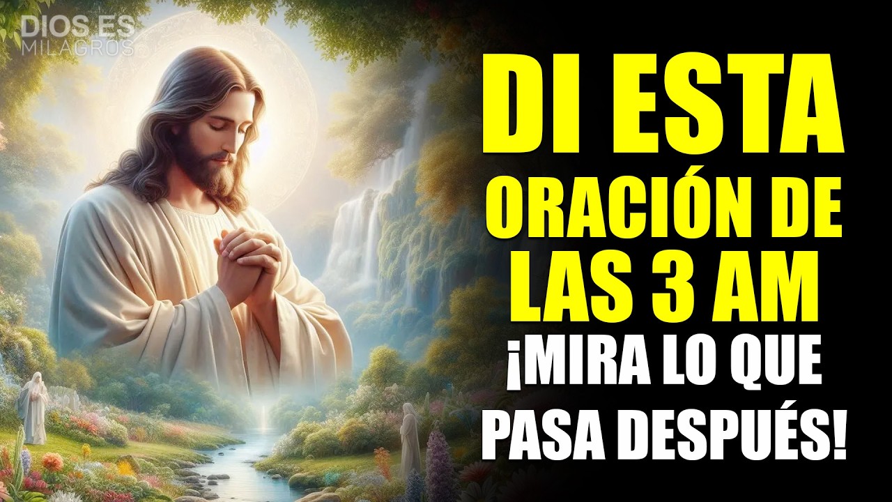 Cómo orar cuando te despiertas a las 3 de la mañana. Poderosa oración de protección