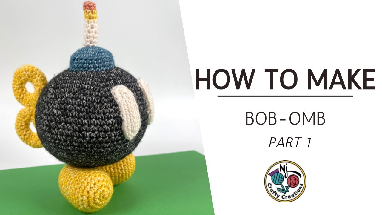 How to Make Bob-omb  - Part One (Crochet Amigurumi Tutorial Pattern | Mario)