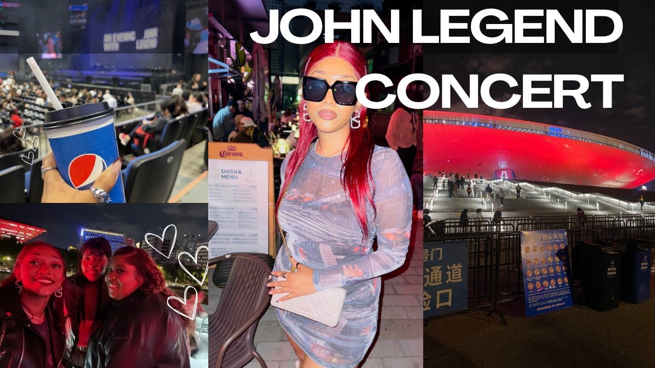 VLOG| Girl Dinner| Girls Trip| John Legend Concert In Shanghai| South African Living In China 🇨🇳