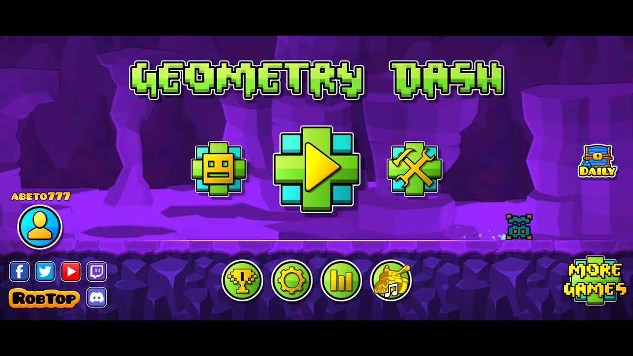 Me pase el nivel dash de geometry dash 