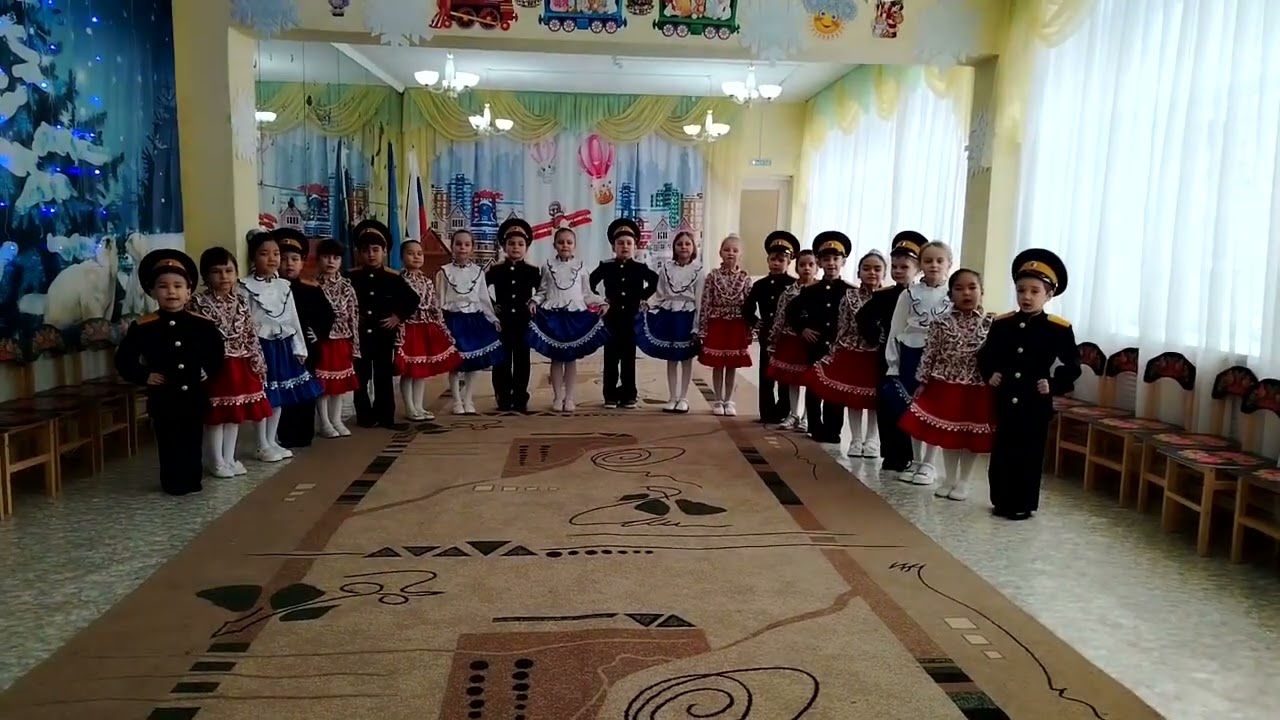 Ансамбль «Казачата» - «Марш казачат». Конкурс «За веру, волю и Россию!»