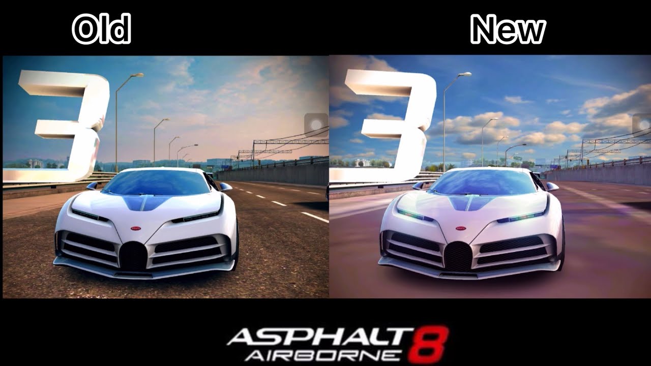 Comparing the old and new Venice after Update 62 (Asphalt 8 New Update)