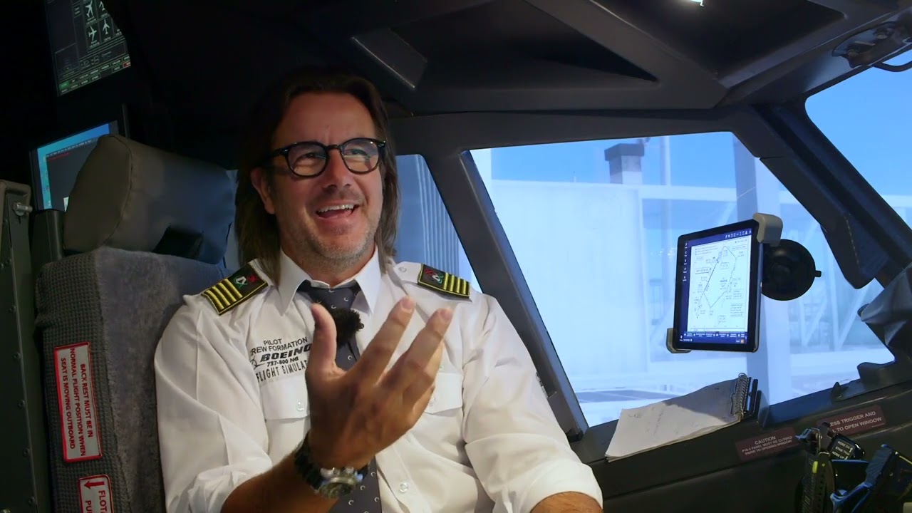 Pilot Crew Formation Boeing 737-800 NG Flight Simulator Italia