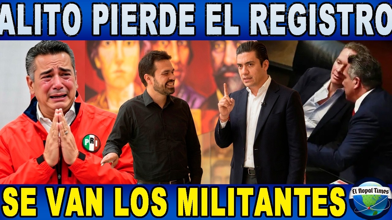 SABADO NEGRO PARA ALITO, MILIES DE PRIISTAS ABANDONAN EL PARTIDO, S&Iacute; HAY ALIANZA PERO SIN EL PRI!