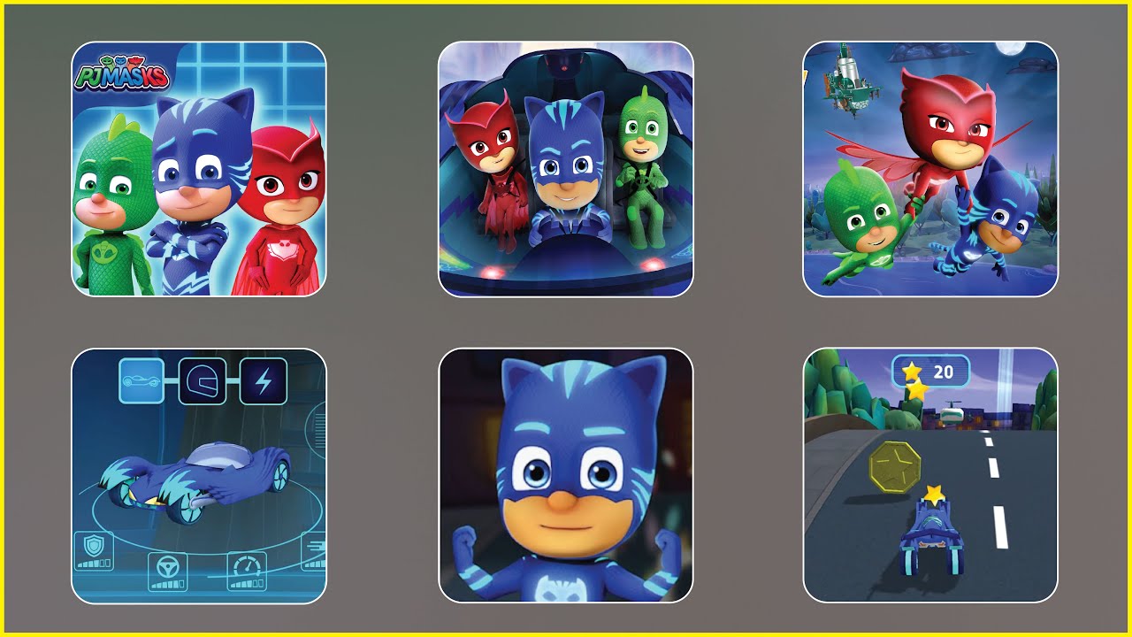 PJ Masks Hero Academy: NEW DRIVING ACADEMY / CATBOY