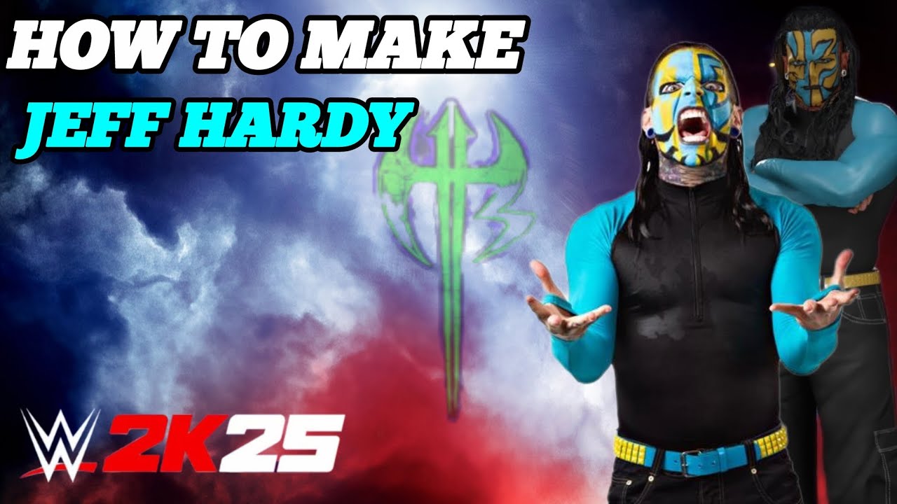 How to make Jeff Hardy | WWE 2K25 