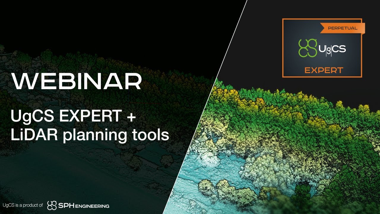 Webinar | UgCS EXPERT & LiDAR planning tools