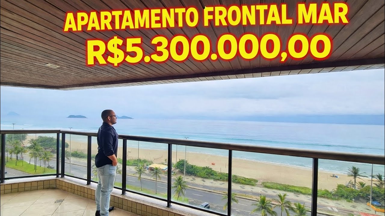 ACQUABELLA - APARTAMENTO FRONTAL MAR A VENDA NA PRAIA DA BARRA - LUXO E EXCLUSIVIDADE 