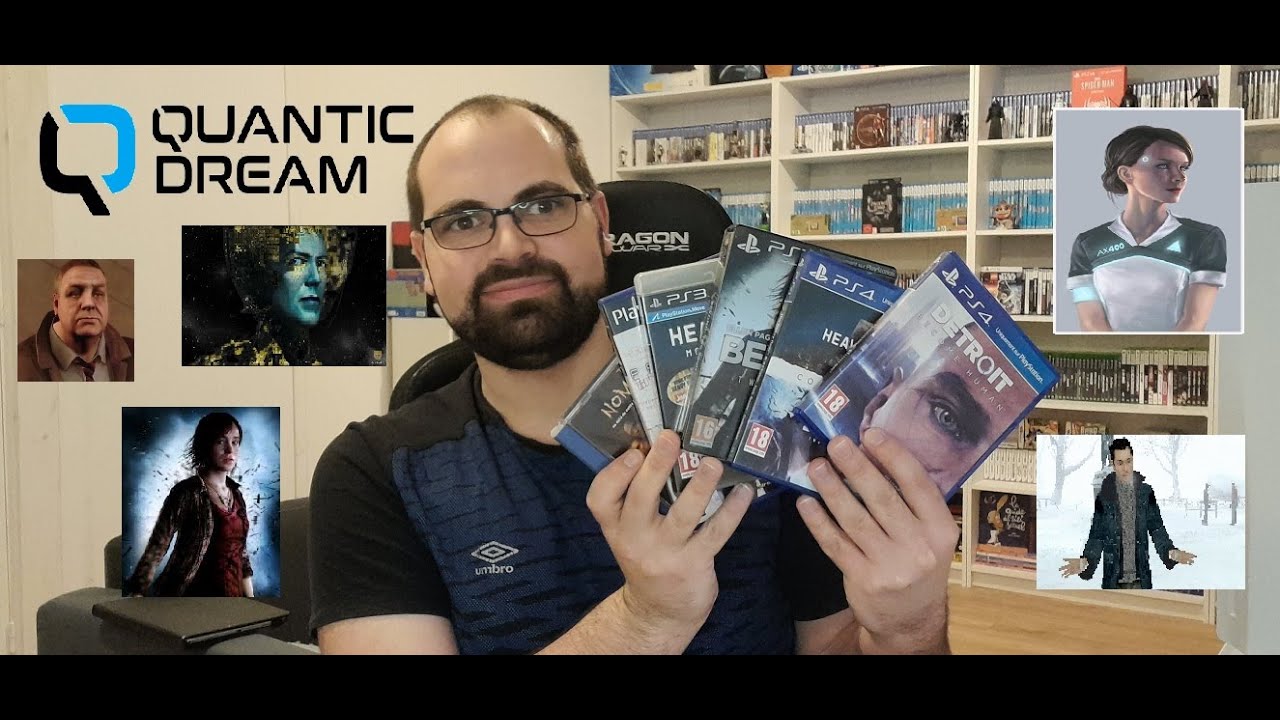 Le Full Set des Jeux QUANTIC DREAM