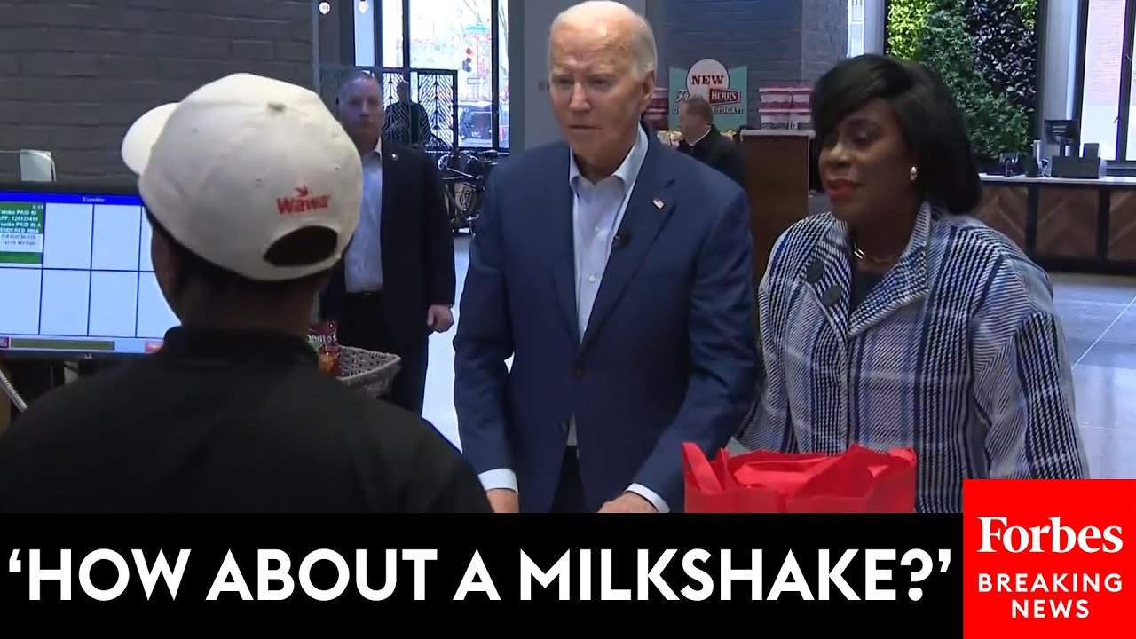BREAKING NEWS: Biden Visits Wawa In Philadelphia, Pennsylvania
