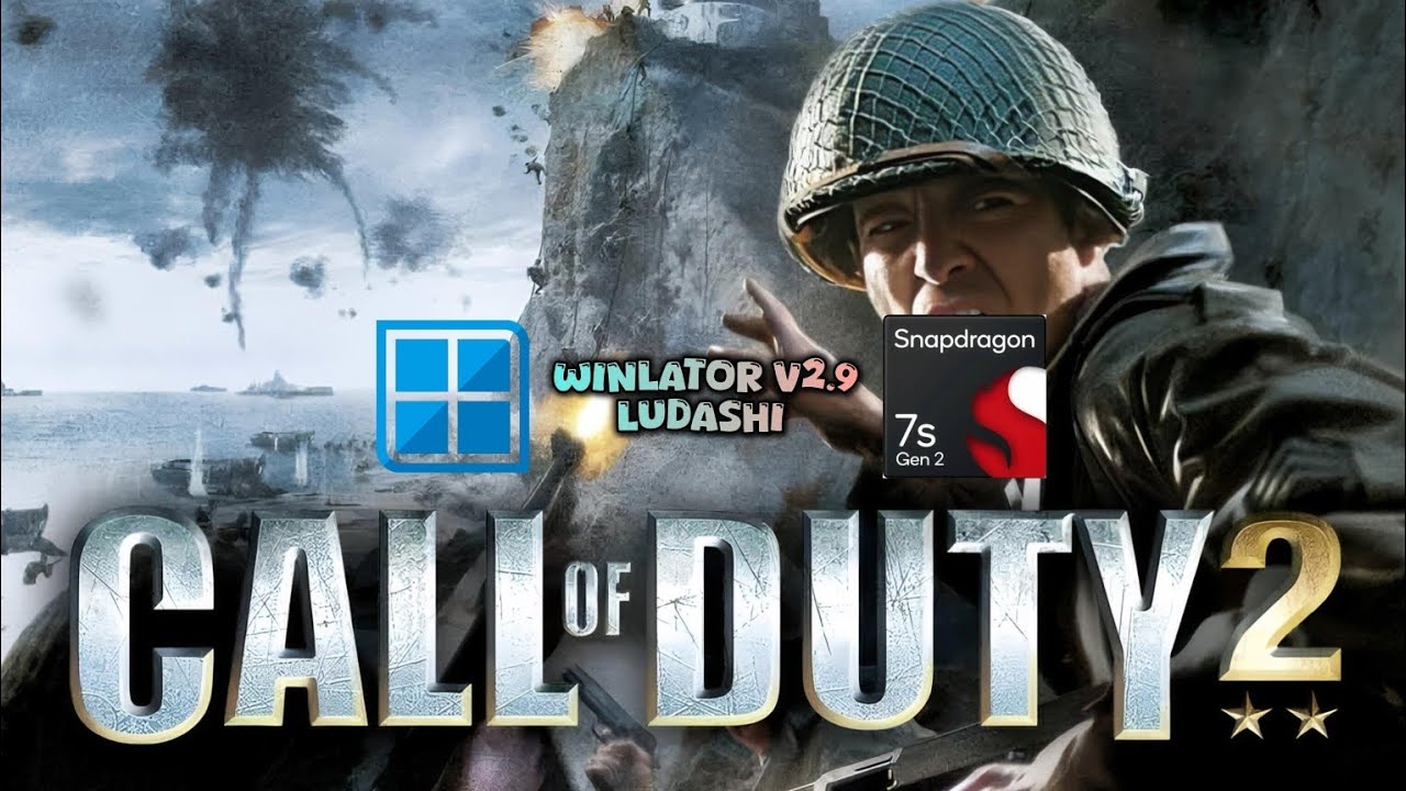 Call Of Duty 2 (Windows) On Android || Winlator Bionic Ludashi v2.9 (Beta)