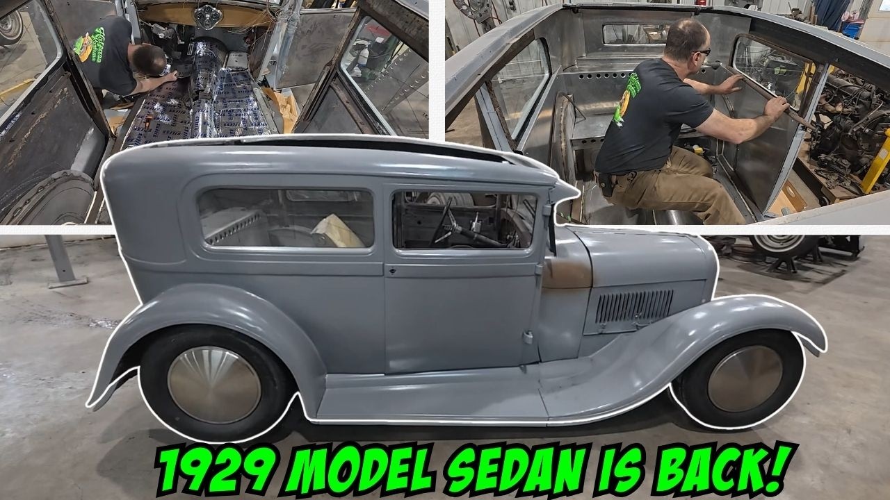 Back on the Kustom 1929 Ford Model A Sedan!