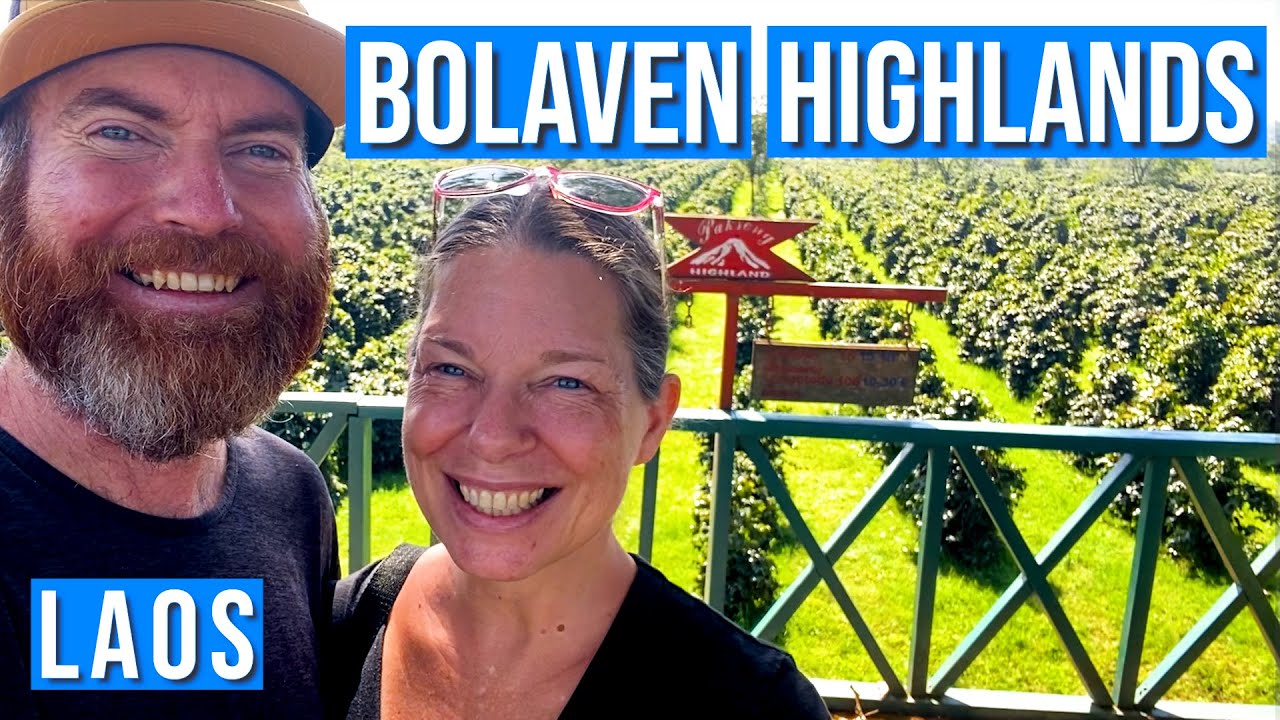 LAOS 🇱🇦 Coffee Plantations & Waterfalls - Why the BOLAVEN HIGHLANDS Should Be on Your Bucket List