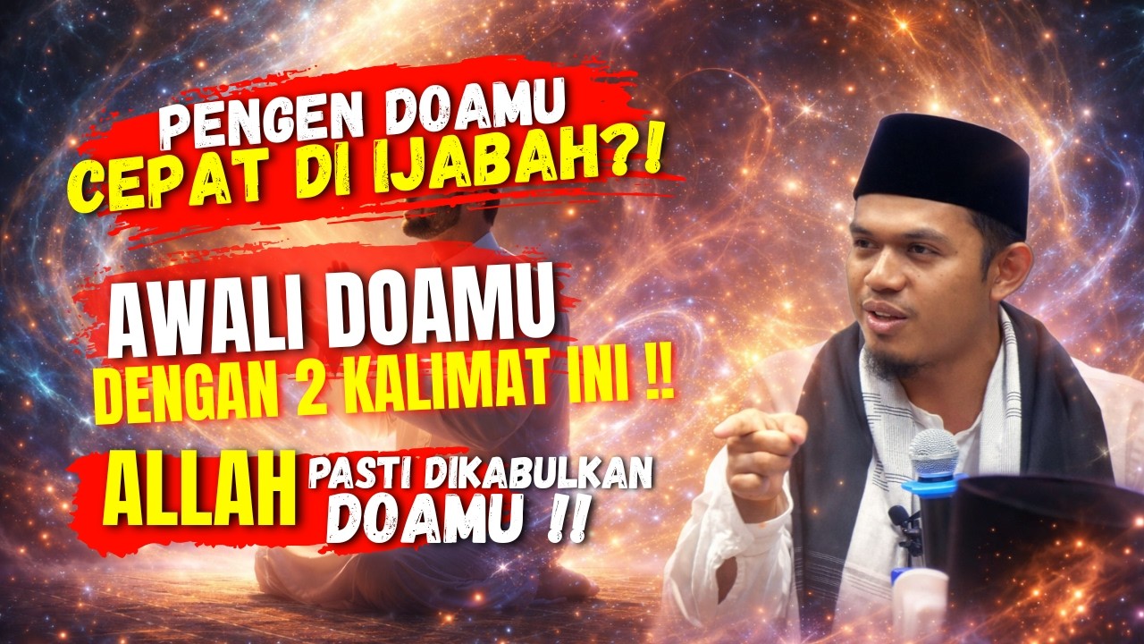 AWALI DGN 2 KALIMAT INI‼️INI RAHASIA DAHSYAT DOA DIIJABAH - BUYA ARRAZY HASYIM