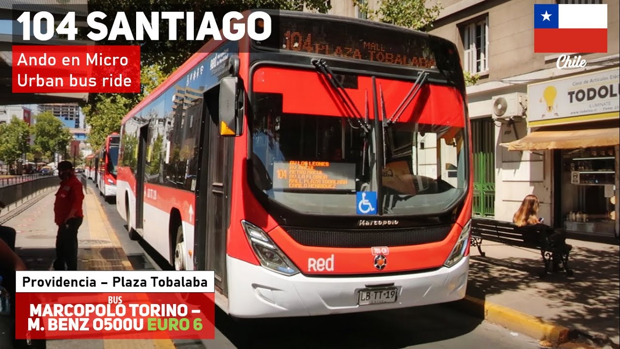 Автобусная поездка 104 RED SANTIAGO | Маркополо Турин - M. Benz Euro 6