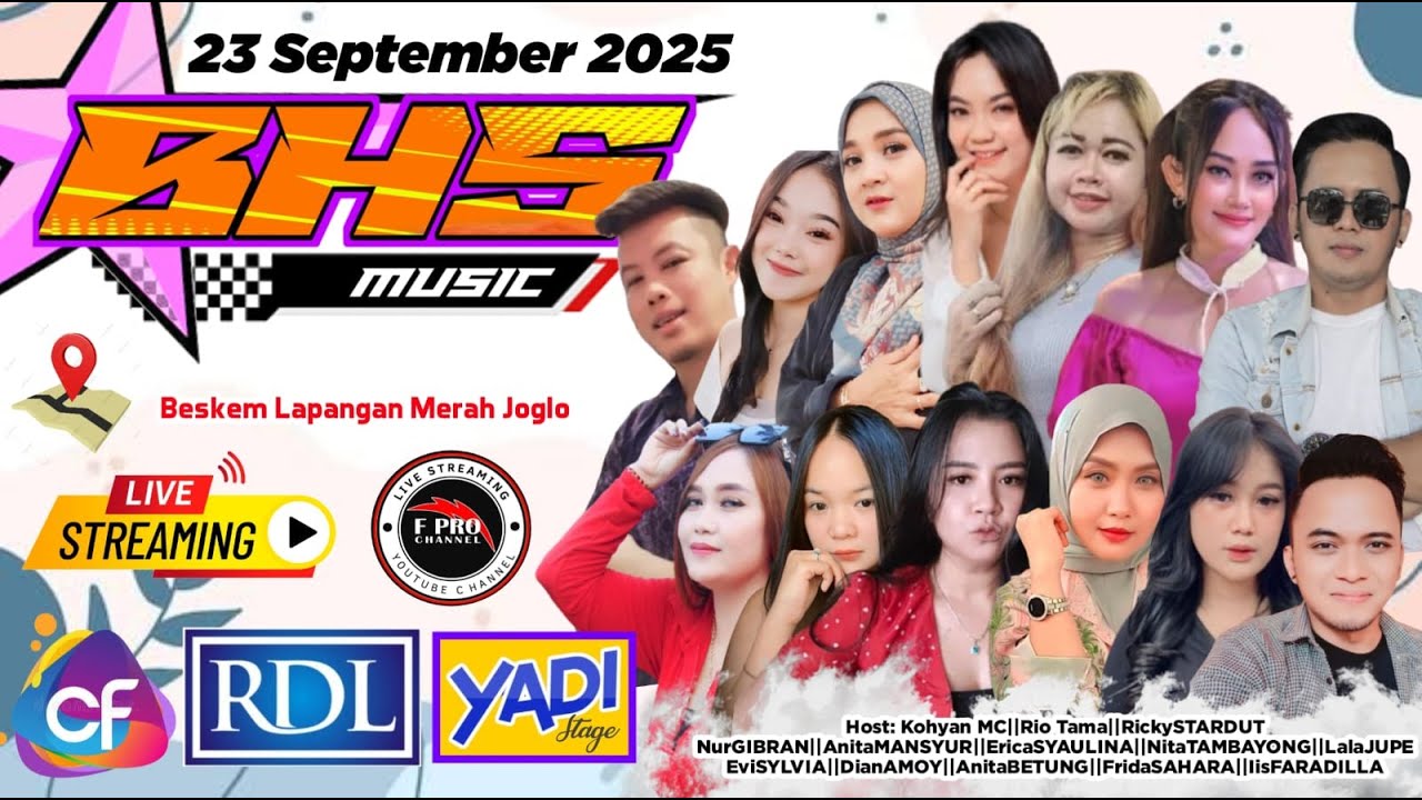 LIVE STREAMING BHS MUSIK | F PRO CHANNEL ( MALAM )