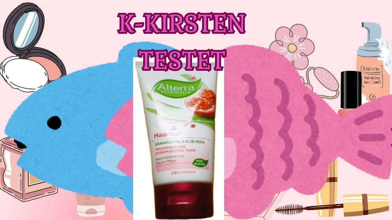 Alterra Haarkur Bio-Granatapfel #haarroutine 🐠🐟 #alterra #haare #haar #rossmann #beauty