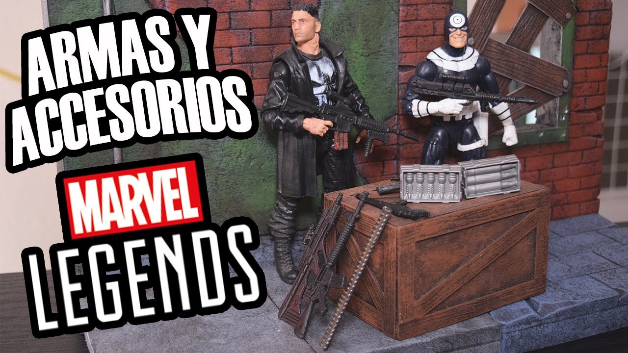 💥ARMAS Y ACCESORIOS Para Tus MARVEL LEGENDS PT5💥