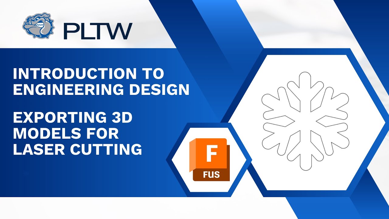 PLTW IED — Autodesk Fusion — экспорт моделей для лазерной резки