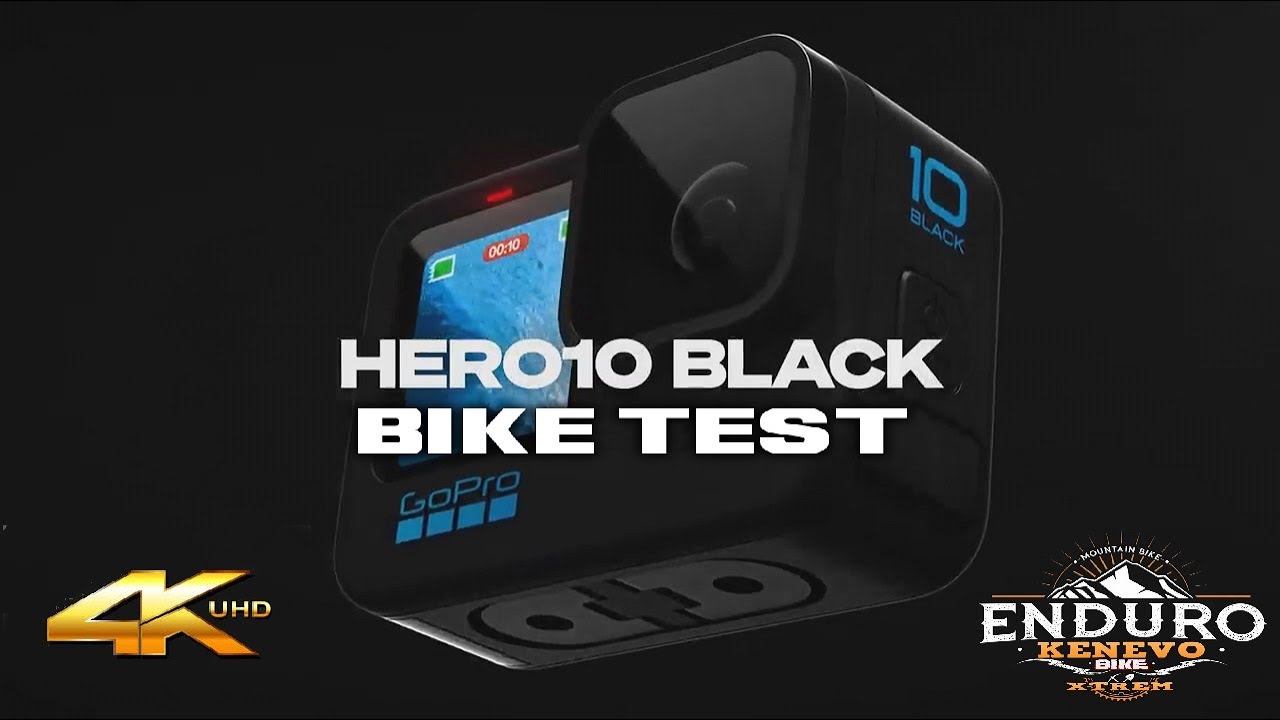 Gopro HERO BLACK 10 -- Bike Test ✅