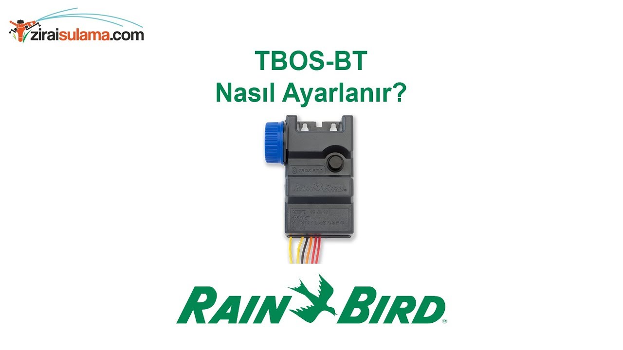Rain Bird Tbos-BT Bluetooth Nasıl Ayarlanır?