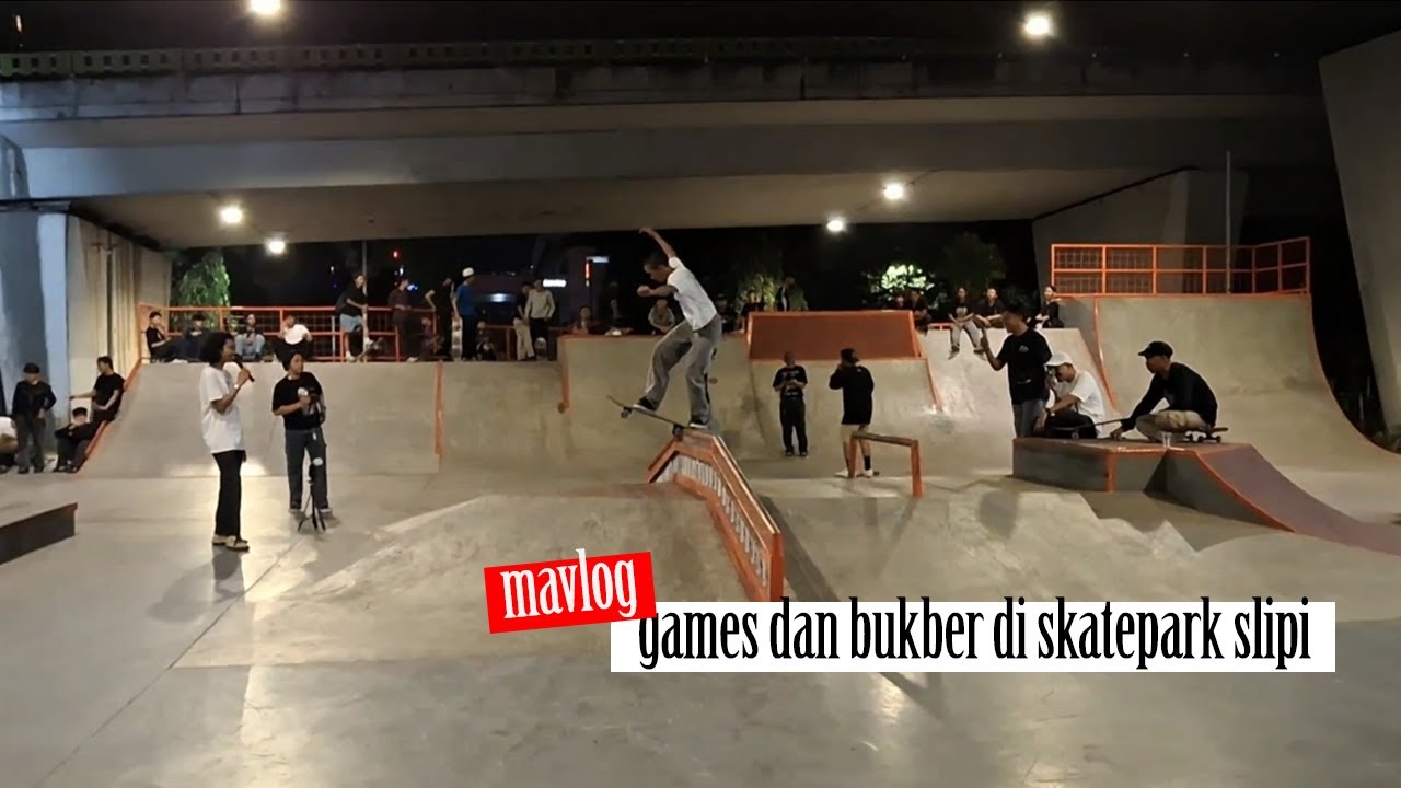 mavlog ep 7 - games dan bukber di skatepark slipi