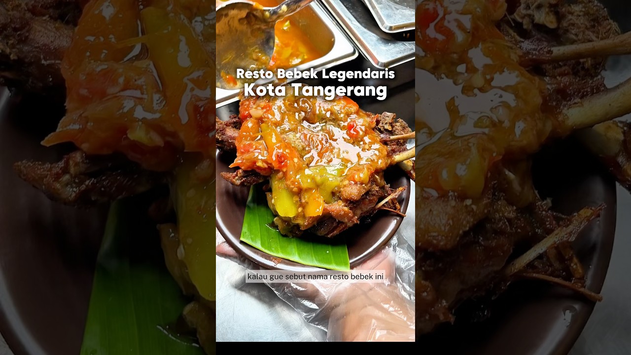 Bebek Paling Juara di Kota Tangerang #farhanmuhammad #kuliner #tangerang #bebek #kulinertangerang