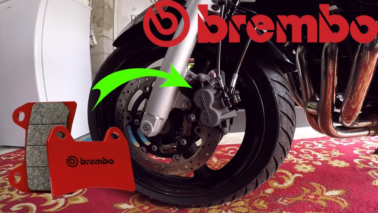 Comment Changer ses Plaquettes de Freins Moto 🔧 - Suzuki bandit 650 - Tuto 09