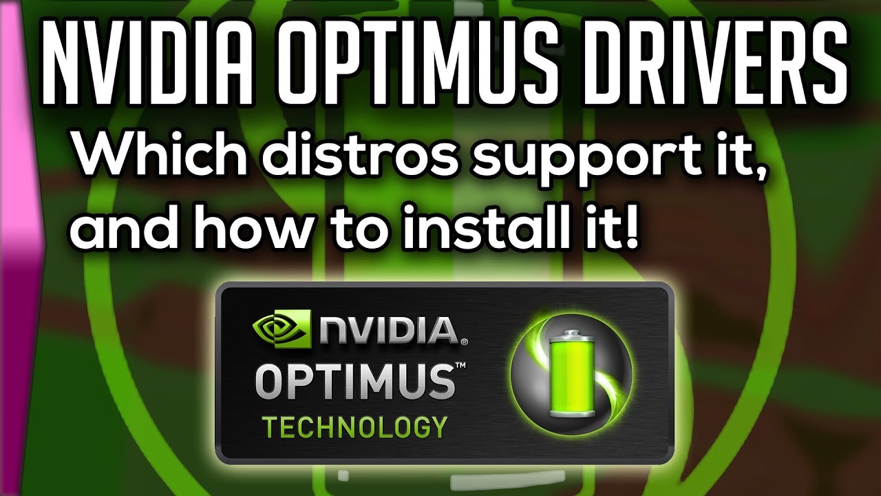 Installing Nvidia Optimus in Linux