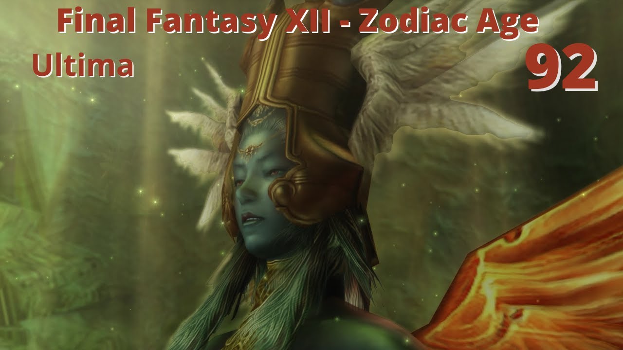 Final Fantasy XII The Zodiac Age HD - NC - 100% - Great Crystal - Ultima - Excalibur