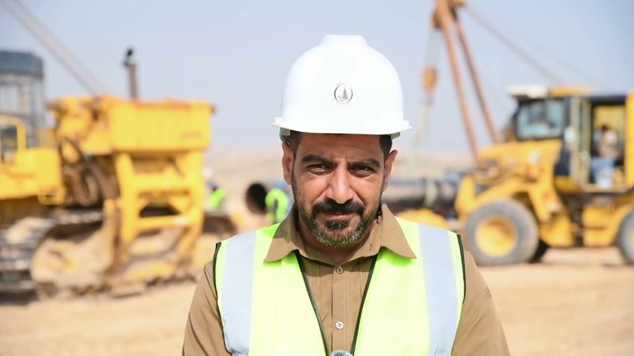 اعمال ملاكات  شركة المشاريع النفطية هيئة مشاريع الشمال موقع المجموعة الثالثة لمشروع الانبوب الناقل