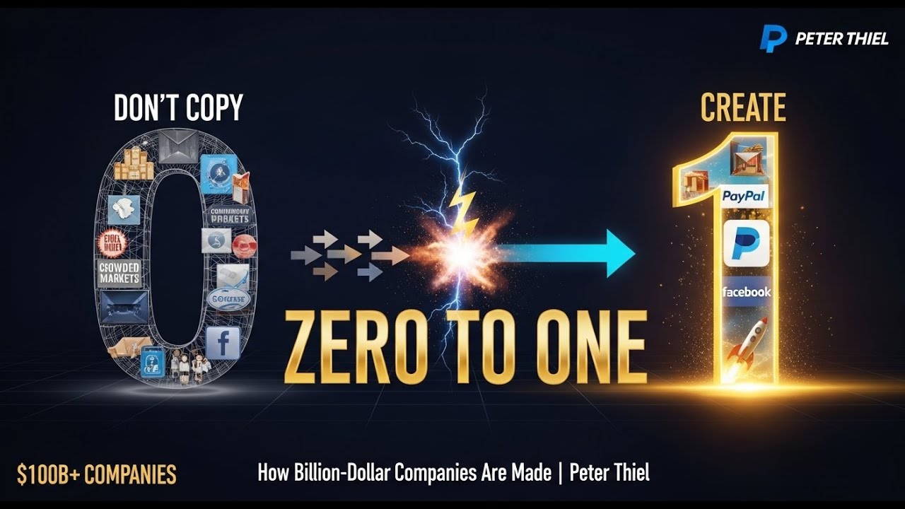 Why the Best Startups Don’t Compete | Zero to One Audiobook Summary by Peter Thiel