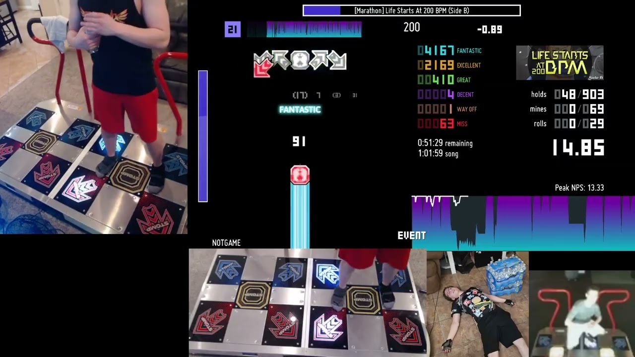 Life Starts At 200 BPM (Side B) [21] - 8376%