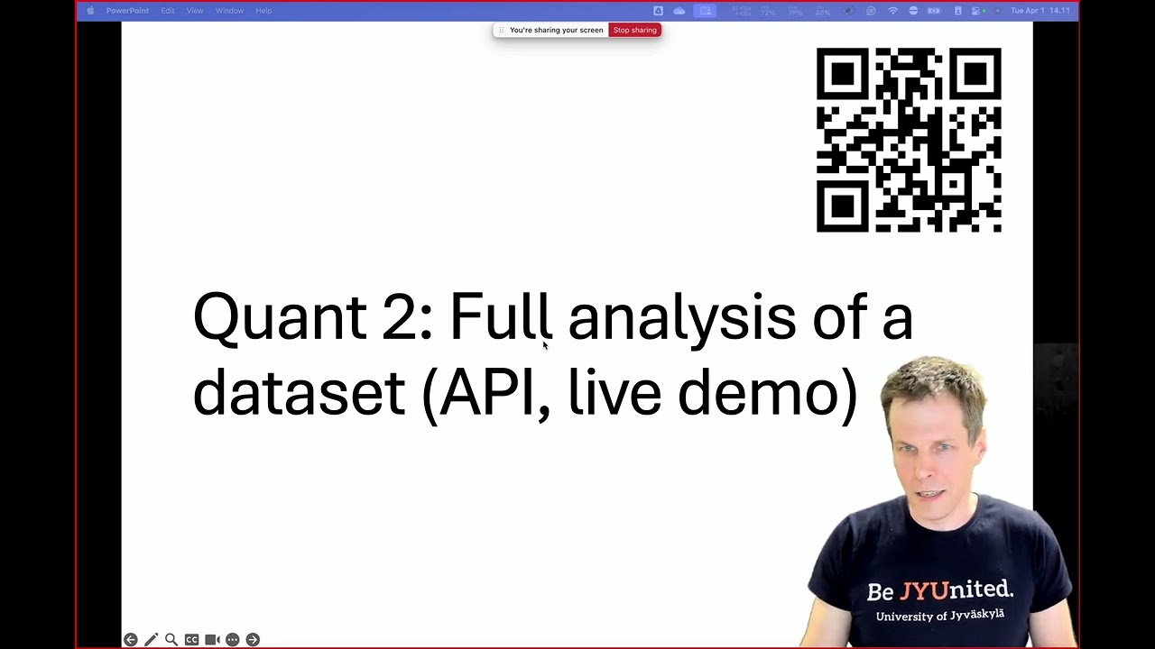 How I use AI in research (Spring 2025, Recording of a live talk)